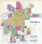 Fort Scott, Kansas State Atlas 1887